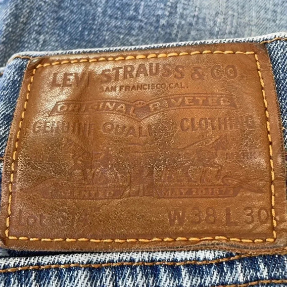 Levis 514 premium straight leg jeans Men’s size 38 X 30 - Picture 12 of 15